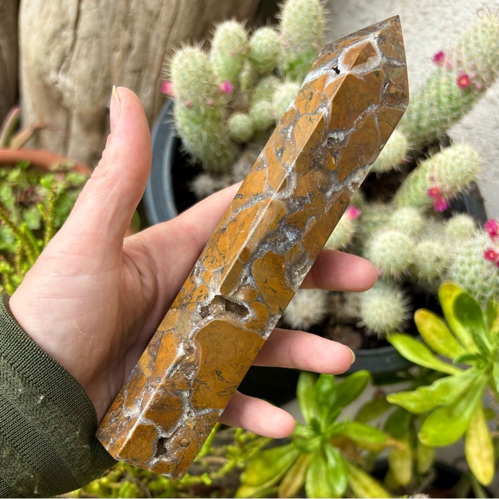 Brecciated Jasper Crystal Tower